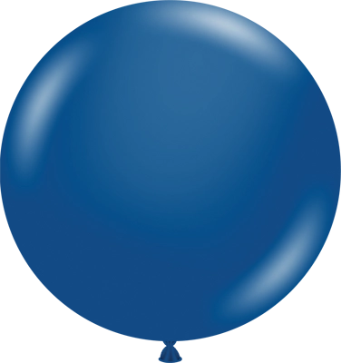 36" Crystal Sapphire Blue Latex Balloon 2pk