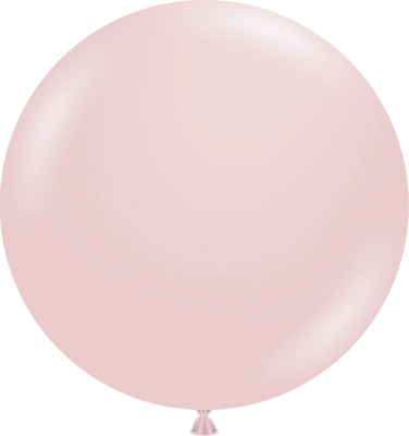 24 Inch Cameo Pink Latex Balloon 3pk