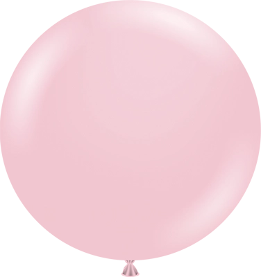 24 Inch Pearl Pink Romey Latex Balloon 3pk