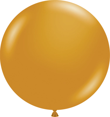 36 Inch Metallic Gold Latex Balloon 2pk