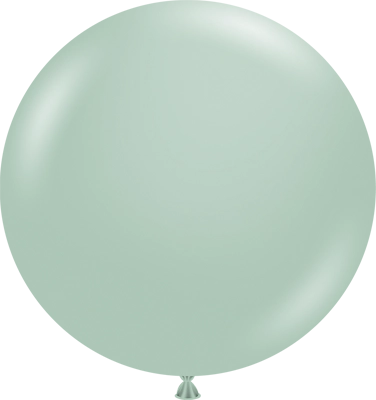24 Inch Empower-mint Latex Balloon 3pk