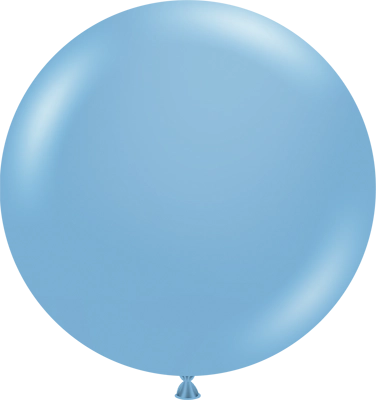 24 Inch Pearl Georgia Blue Latex Balloon 3pk