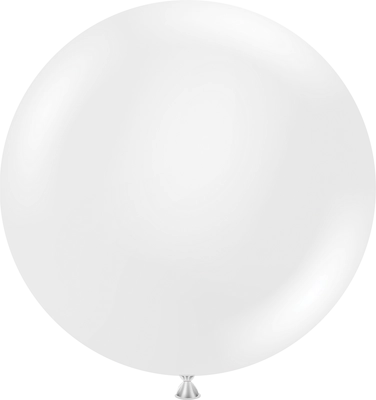 36" Crystal Clear Latex Balloon 2pk