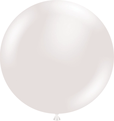 36 Inch Pearl Sugar White Latex Balloon 2pk