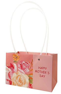 Mother's Day Floral Box with Handles 10pk