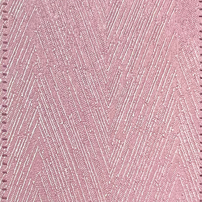 25 Yd #9 Pink Venus Non-Wired Herringbone Textured Ribbon