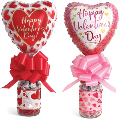 Valentine Jar of Hearts Ready Go Gift Assortment 10pk