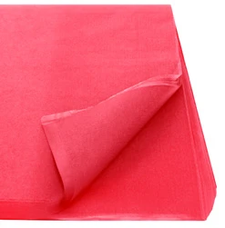 20" x 30" Scarlet Waxed Tissue 250pk
