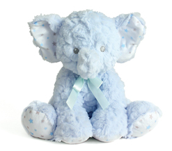 9 Inch Blue Lil' Baby Elephant Plush