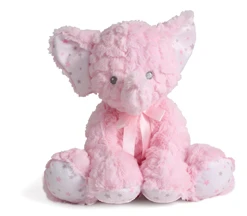 9" Pink Lil' Baby Elephant Plush