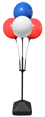 Balloon Gizmo 17 Inch In-Ground Bouquet System with Base