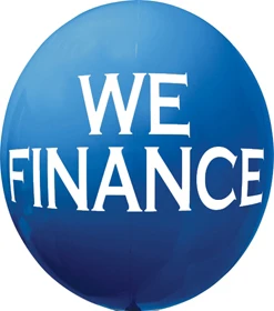 17" We Finance Balloon Gizmo
