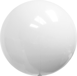 36 Inch White Balloon Gizmo