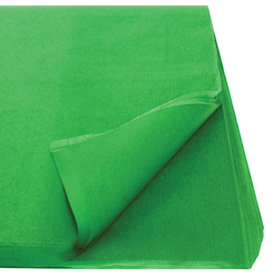 20 Inch x 30 Inch Green Waxed Tissue 250pk