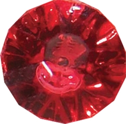 Lomey Diamante Red Floral Pin 100pk