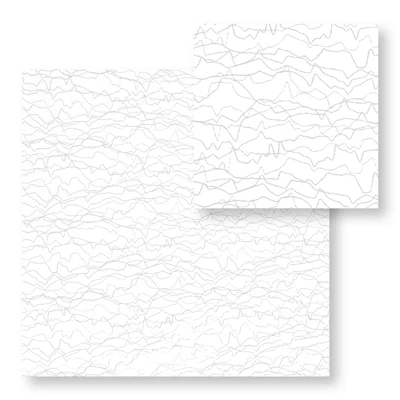 23" x 23" White Spider Mesh Square 50pk