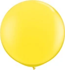 3 Foot Yellow Latex Balloons 2pk