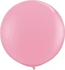 3 Foot Pink Latex Balloons 2pk