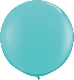 3 Foot Stormy BlueLatex Balloons 2pk