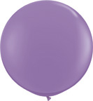 3 Foot Spring Lilac Latex Balloons 2 pk