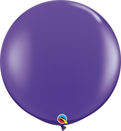 3 Foot Purple Violet Latex Balloons 2 pk