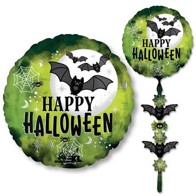 Airwalker Halloween Glow Batty Balloon
