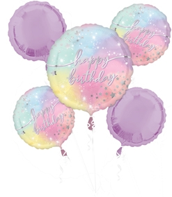 Birthday Luminous Balloon Bouquet Kit