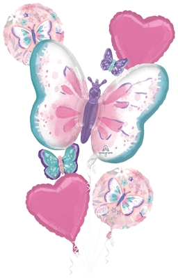 Birthday Flutters Balloon Bouquet Kit