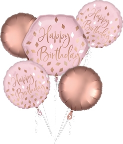 Birthday Blush Bouquet Balloon Kit