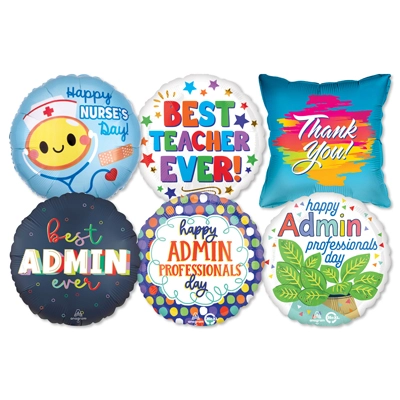Std Appreciation Balloons ProfitPak 25pk
