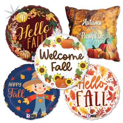 Standard Foil Fall Assortment 25pk