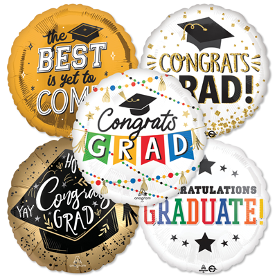 Helium Saver Jumbo Grad Balloons ProfitPak 15pk