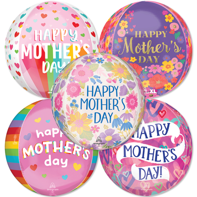 Mother's Day Geometric Balloons ProfitPak 15pk