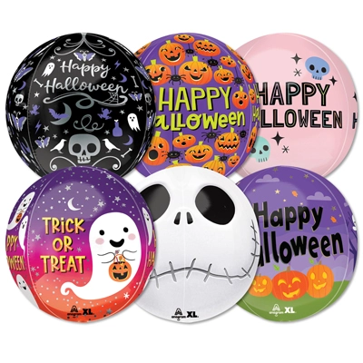 Halloween Geometric Balloon Assortment 15pk
