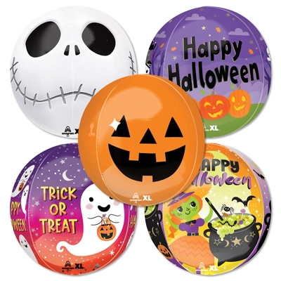 Geometric Halloween Balloon Assortment 15pk