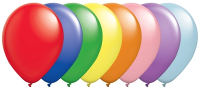 5 Inch Our Best Latex Balloon Assortment 100pk