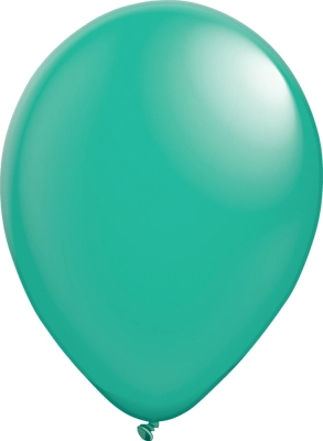5" Island Green Latex Balloons 100pk