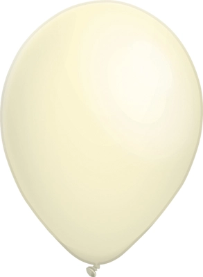 5" Ivory Latex Balloons 100pk