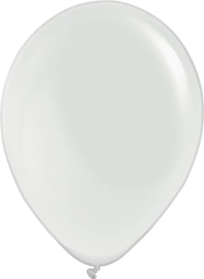 5" Crystal Clear Latex Balloon 100pk