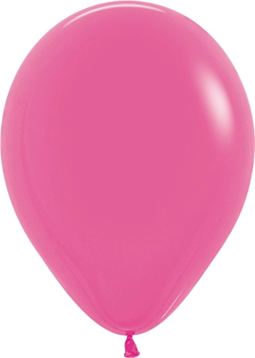 5 Inch Deluxe Fuchsia Latex Balloons 100pk