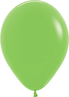 5 Inch Deluxe Key Lime Latex Balloons 100pk