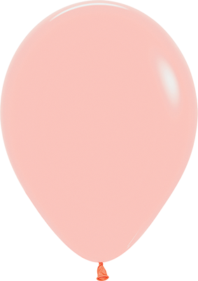 5 Inch Pastel Matte Melon Latex Balloons 100pk