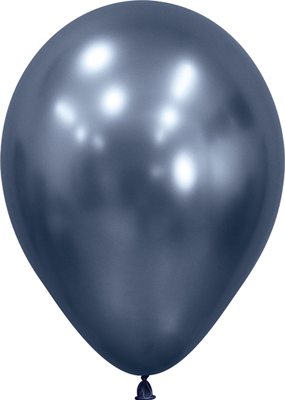 5 Inch Reflex Galaxy Blue Latex Balloons 100pk