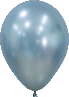 5 Inch Silk Artic Blue Latex Balloons 100pk