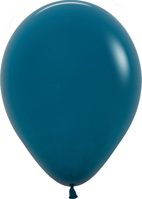 5 Inch Deep Teal Latex Balloons 100pk