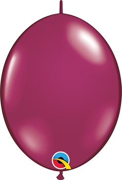 6 Inch Sparkling Burgundy QuickLink Latex Balloons 50pk