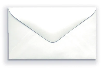 White Capri Card Envelopes 500 pk