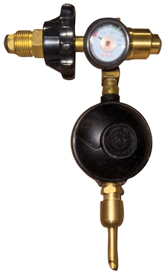 Foil Balloon Inflator with Gauge