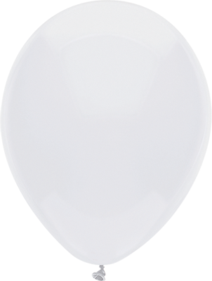 7 Inch ProPak White Latex Balloons 100pk