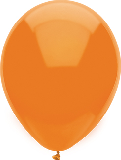 7 Inch ProPak Orange Latex Balloons 100pk